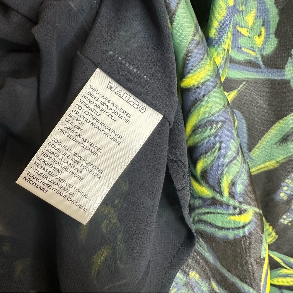 Silence + Noise Hologram Fit & Flare Lined Mini Dress Urban Outfitters Size 2 - Picture 7 of 9